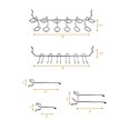 thumbnail image 5 of Jinsinto 80pcs Pegboard Hooks Assortment Home Store Storage Hooks Pegboard Tool Hanger Set Garage Kitchen Workshop Organizer Hooks, 5 of 5