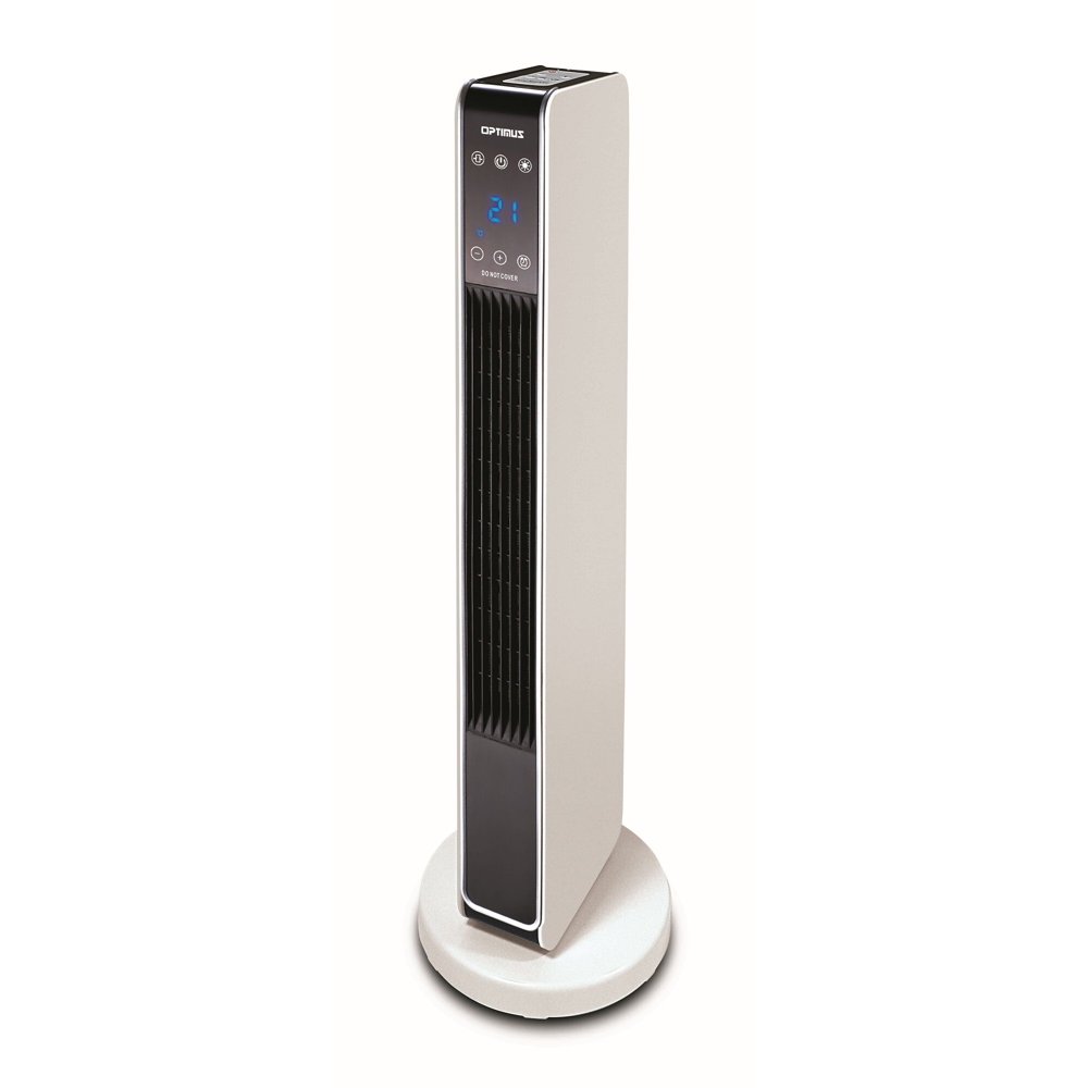 Optimus 29" Oscillating Tower Heater With Remote Control