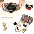 thumbnail image 2 of FORMRS Womens Shoulder Bag with Chain Strap Clutch Purse Cute Tote Handbag, Colorful Floral Pattern, 2 of 7