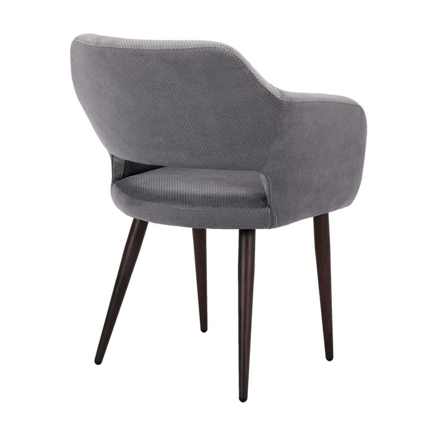 Take Me Home Arm Chair with Walnut Legs. Conference and Comfortable Style