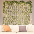 thumbnail image 2 of 12 Strands Artificial Ivy Garland Foliage Green Leaves For Wall Decor, 2 of 5