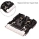thumbnail image 4 of 5X Cuchilla de Repuesto para Cortapelos Boost Nano Ceramic Cutter Head Negro, 4 of 5