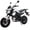 White, variant on X-Pro Brand New Vader 125cc Gas Bike, Manual Transmission Electric Start, Headlights, 12" Wheels