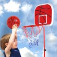 thumbnail image 4 of Greensen 6 Pcs Panier de Basketball Portable pour Jeunes pour Enfants Intérieur et Extérieur Support Portable et Hauteur Ajustable But de Basketball Jeu Ensembles de Jeu, 4 of 7