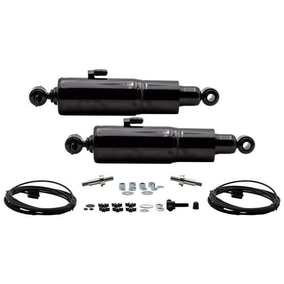 Gabriel 49152 HiJackers Rear Adjustable Air Shock Absorbers Fits Buick Century; Chevrolet Chevelle; GMC Sprint; Nissan 610, 710, 810; Oldsmobile; Pontiac Catalina, Grand Am, Safari, Tempest (1 Pair)