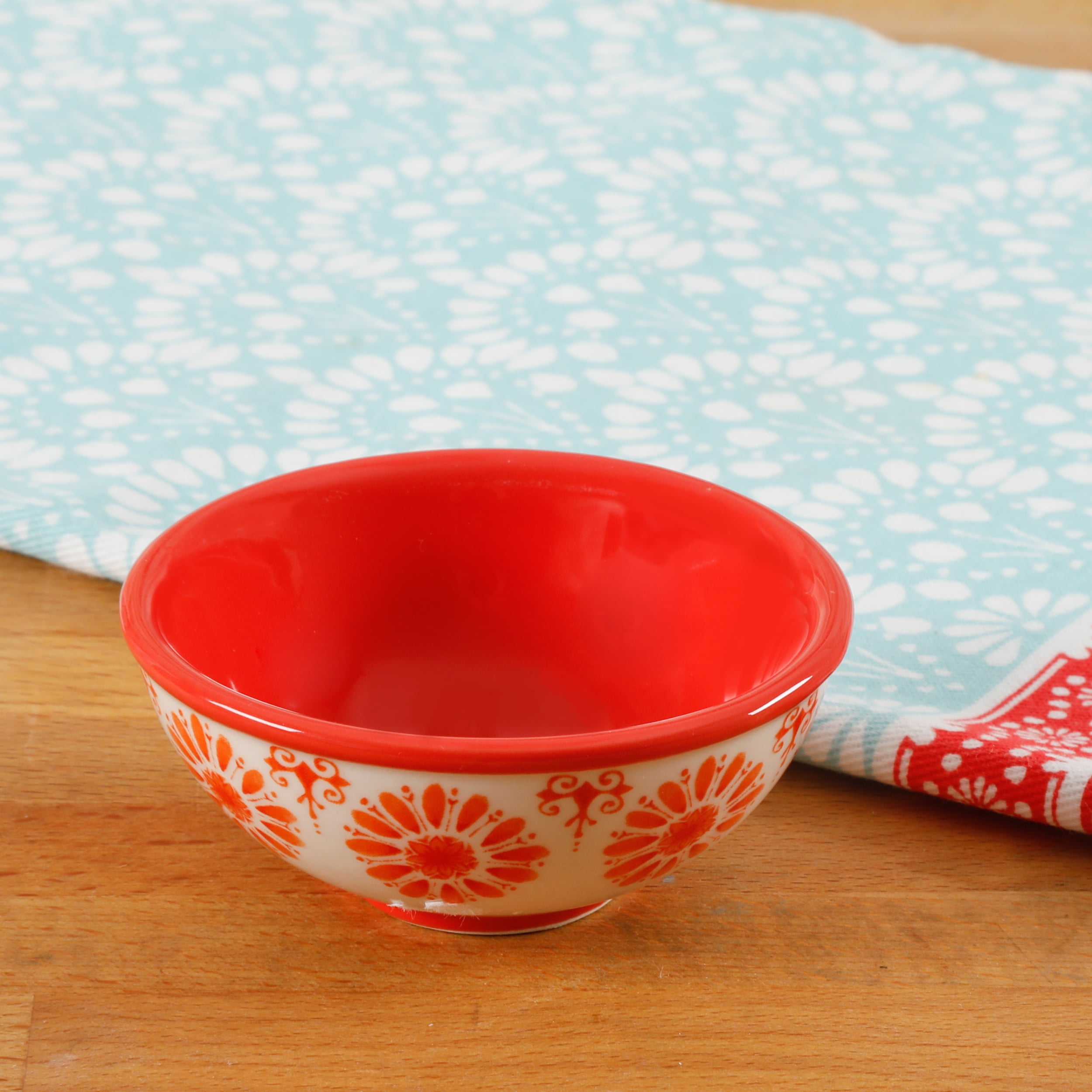 The Pioneer Woman 3.12" Floral Print Dip Bowl