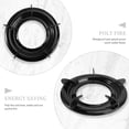 thumbnail image 3 of OULII Gas Stove Pan Stand Gas Stove Bracket Iron Stable Support Home Users 1PC, 3 of 5