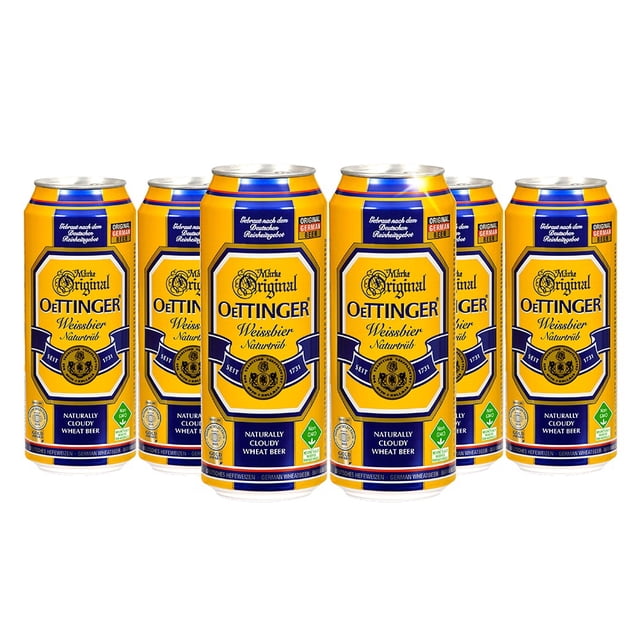 24 Pack Cerveza Oettinger Weissbier Naturtrüb 500 Ml C/u Oettinger Weissbier