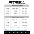 thumbnail image 2 of Calcetines de compresión FITRELL para mujer y hombre de 20 a 30 mm de Hg, color gris L/XL, 2 of 6