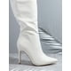 thumbnail image 2 of Minimalist Side Zipper Stiletto Heeled Boots, 2 of 4