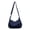 dark blue, variant on Multiple Pocket Retro Handbag Handheld Shoulder Crossbody Bag Denim Large Capacity Class Commute Small Square Bag Unique handbags in Dark Tea for Daily Outfits