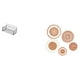 thumbnail image 1 of Cesta de almacenamiento colgante,Cesta de almacenamiento para gabinete organizador de pared colgante,Manualidades de pared,Decoración para colgar en la pared,ratán artesanal tejido,Juego de, 1 of 8