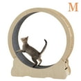 Cat Exercise Wheel Safe Indoor Treadmill for Cats with Carpeted Track
