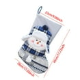 thumbnail image 2 of Christmas Indoor Decorations, Hwkond Christmas Knitted Bags, Fabric Christmas Decorative Socks, Three-dimensional Snowman Decorative Gifts, Candy BagsUp to 60% Off Clearance Sale, 2 of 7