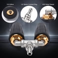 thumbnail image 6 of MOQIN Pressure Washer Tips Turbo Nozzle,4000 PSI Max |360° Rotating Spray Pressure Washer Turbo Tips with 1/4'' Quick Connect for Cleaning Brick,Concrete, Vinyl Surfaces,4.0 GPM 2.0 Orifice, 6 of 8
