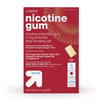 up & up Coated Nicotine 4mg Gum Stop Smoking Aid - Cinnamon 100 pieces