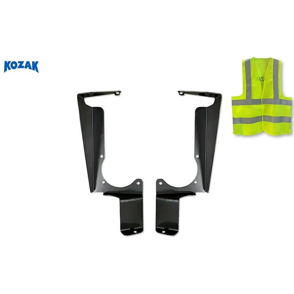 KOZAK Compatible with Freightliner Cascadia 2008-2016 Fog Light Mounting Brackets (Left and Right) Set