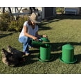thumbnail image 4 of Zylina Powder Coated Green Metal Chicken Waterer 3.2 Gallon / Feeder 26 lbs / Scoop Combo Pack, 4 of 10
