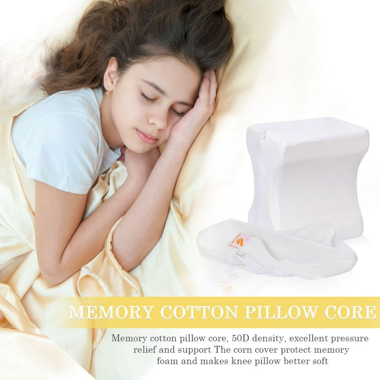 Memory Foam Knee Leg Pillow Sleeping Support Cushion Between The Leg Pain  Relief