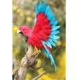 thumbnail image 2 of DOLITY Feather Birds Craft Parrot Christmas Toy Home Garden Thanksgiving Decor #9 Parrot 3, 2 of 4