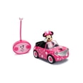 thumbnail image 4 of Disney Junior 7.5" Minnie Mouse Roadster RC Remote Control Car Pink 27MHz, Toys for Kids (Pink with Stars/Polka Dots), 4 of 4
