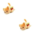 thumbnail image 4 of Juguete de peluche Sándwich Fries Donut Vogacara 25 cm estilo lindo almohada para dormir colección regalos de fiesta, 4 of 6