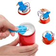 thumbnail image 4 of 12 Pieces Can Opener, Beer Can Protector, Can Lid Soda Stopper, Anti-Insect Can Opener for Soft Drinks, 4 of 5