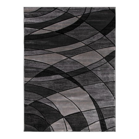 Gardens 4 X6 Gray Abstract Area Rug, Better Homes And Gardens Teal Geo Waves Area Rug