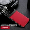 thumbnail image 2 of Galaxy Note 20 Ultra Case, Allytech Premium PU Leather Slim Thin Luxury Anti-slip Scratch Resistant Heavy Duty Protective Shockproof Back Cover Case for Samsung Galaxy Note 20 Ultra, Red, 2 of 2