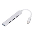 thumbnail image 1 of USB C HUB, Interfaz Múltiple Disipacia de Calor 4 EN 1 Transferencia ESTABLE DE EXTENSOR USB 500M/S DE ALTA VELOCIDAD LIGERA Para Computadoras, 1 of 7