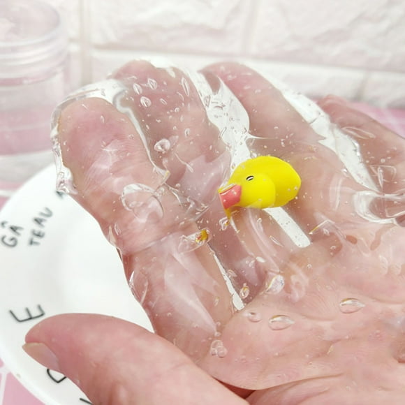 Cheers US 4PacksPre Made Slime, Glassy Clear Slime, Great for Mixing in Add-ins