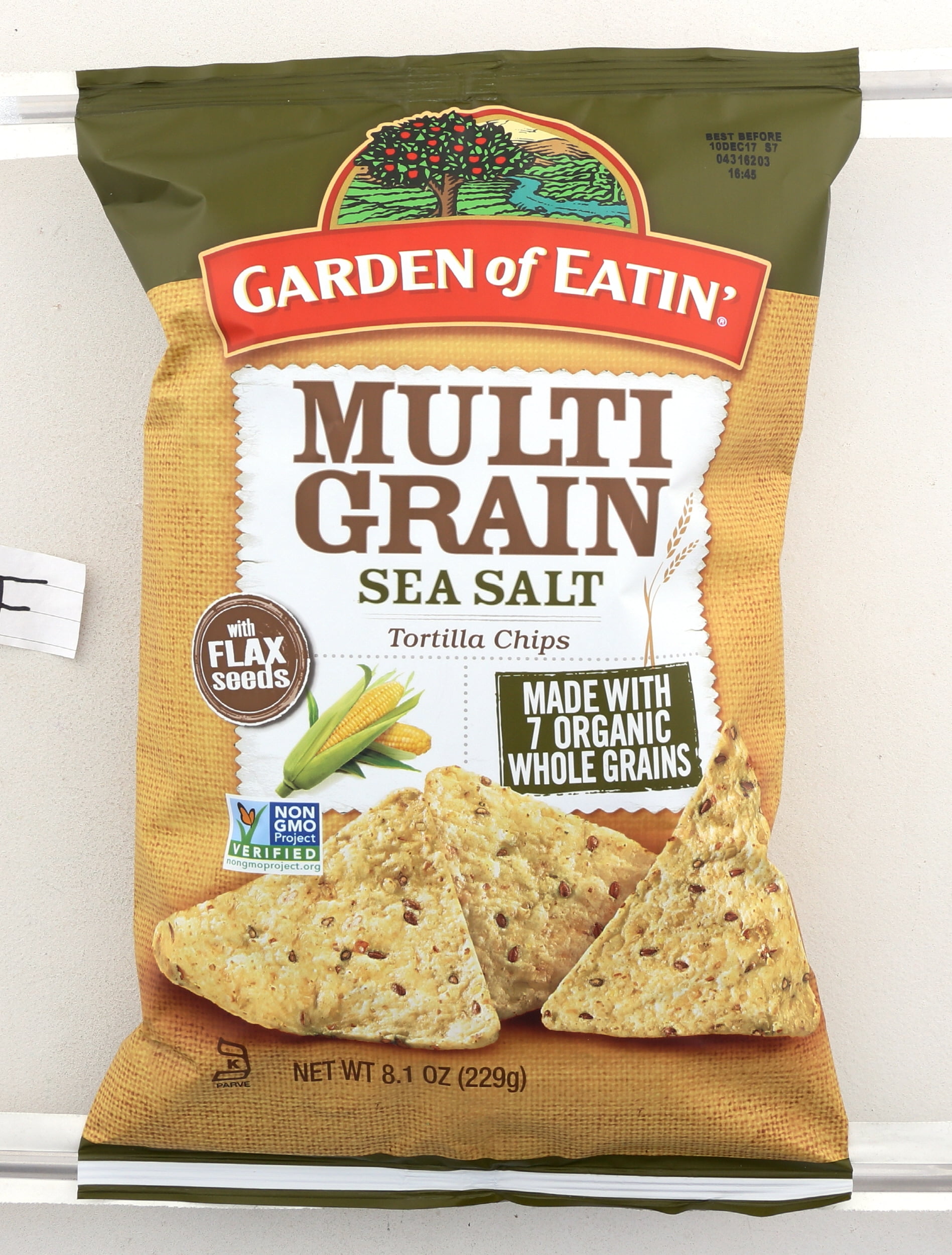Garden Of Eatin' Sea Salt Tortilla Chips, 8.1 oz (Pack of 12)