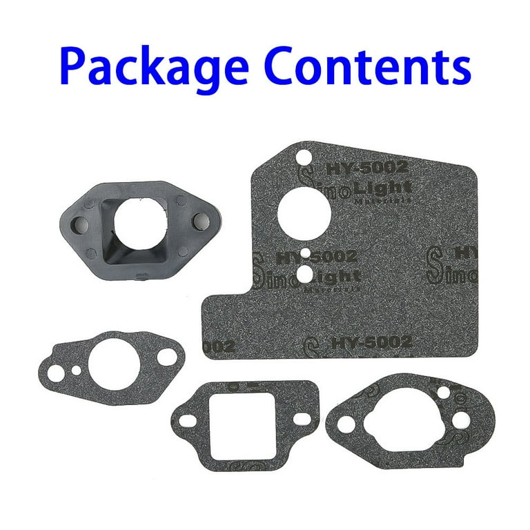 Carburetor Insulator Gasket Kit For Honda GCV160,GCV190,GSV190 Engine Parts