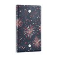 thumbnail image 2 of Yayeee Blank Wall Plate Cover 1-Gang 4.5"x2.7" Home Unused Decorative Outlet, Red and White Fireworks Pattern, 2 of 7