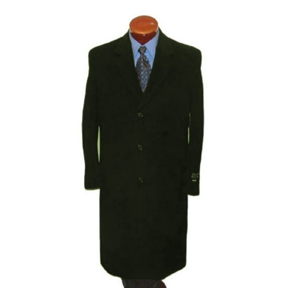 Stylish Classic Single Breasted Overcoat Fashion Business Mens Dress Coat