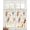 Algae green, orange, yellow, variant on Red Blue Diamond Sheer Curtains 54 Inch Length 2 Panels Set for Living Room/Bedroom, Modern Geometric Middle Century Beige Kitchen Curtains Grommet Semi-Sheer Curtains Window Treatments 42"x54"x2