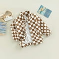 thumbnail image 3 of BULLPIANO Little Boys Shirt Jacket Coat Plaid Cardigan Outwear Toddler Zipper Shirt Spring Fall Tops 1-5 Years, 3 of 8
