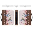thumbnail image 4 of HELLHERO Hummingbird Cherry Blossom Pattern Bible Carrying Case for Christian Prayer Church, Protective Bible Book Carry Bag PU Leather Waterproof Bible Cover, 4 of 12