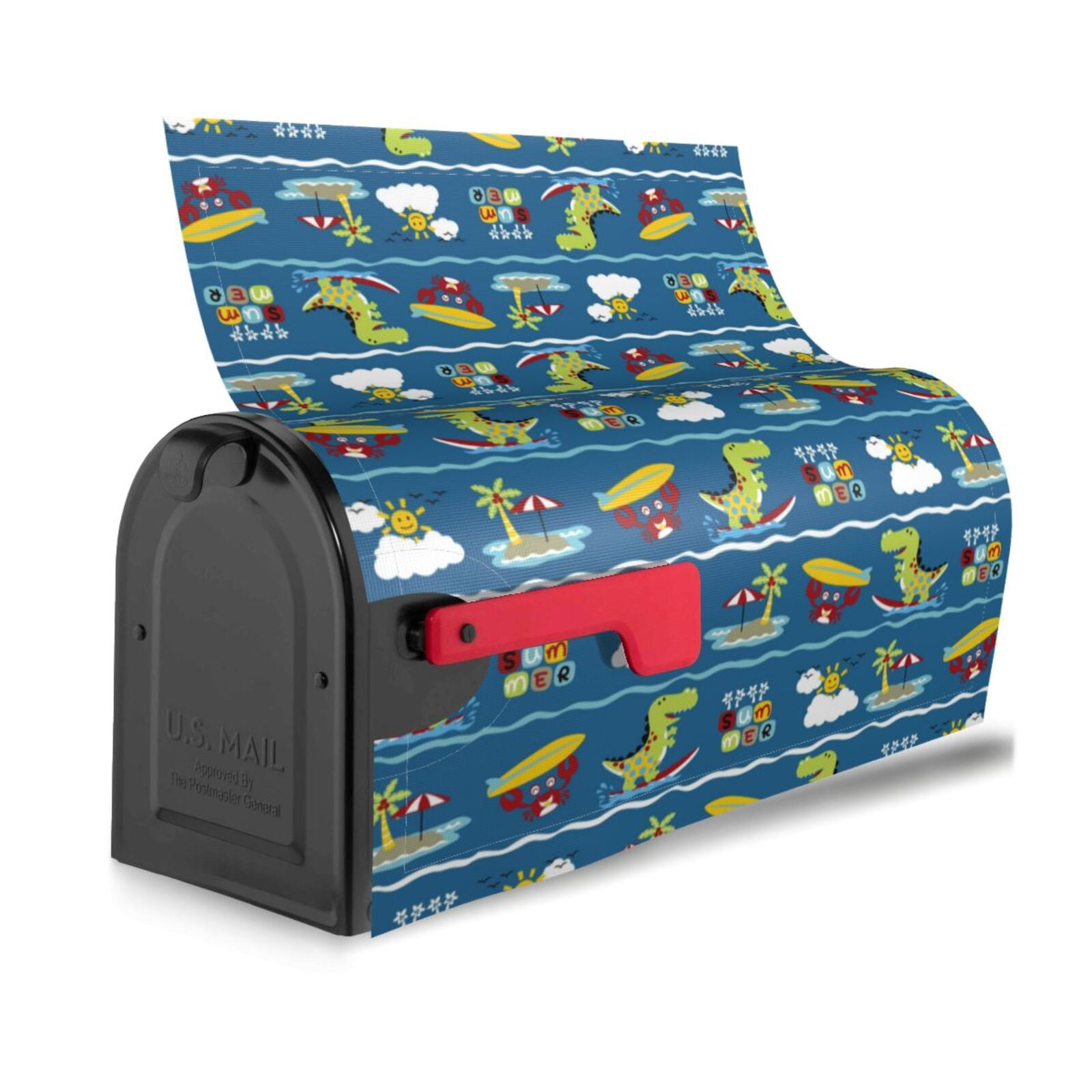 Kdxio Magnetic Mailbox Cover 21x18 in Mailbox Cover Outdoor Decoration Holiday Mailbox Covers for Home Garden Yard-21x18 in