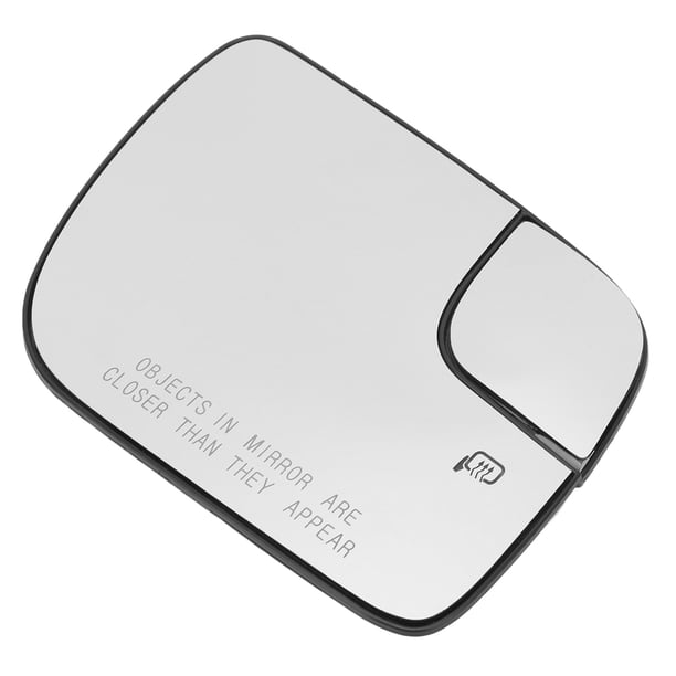 Vidror de Espejo Calentado Del Lado del Pasajero, Superficie Brillante y Fácil de Usar, Instalácola Simple de Visión Calentada lateral, Vidrio Espejo para El Vehículo