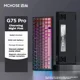 thumbnail image 1 of MCHOSE G75 Pro Teclado mecánico inalámbrico intercambio en caliente junta de tres modos teclado para juegos personalizado RGB e-sport PC Gamer Accesorios, 1 of 5