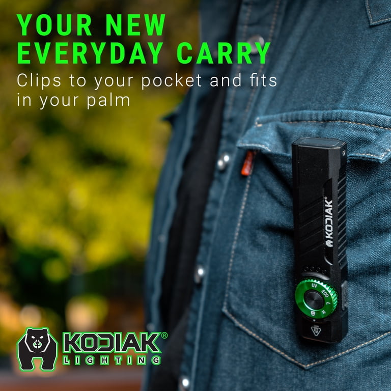 Kodiak Krux 1200-Lumen LED Work Light, USB-C Rechargeable Portable