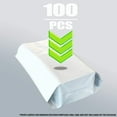 thumbnail image 2 of White Gusseted Poly Mailers, 13 x 16 x 4 Inches. 100 Pack Poly Shipping Bags for Clothing. 2.4 Mil Thick Mailers Poly Bags for Shipping. Waterproof Expandable Poly Mailer for Clothes, Blankets, 2 of 4