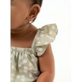 thumbnail image 5 of Modern Moments by Gerber Baby Girl Bubble Romper with Ruffle Shoulder Straps, Sizes 0/3 Months - 24 Months, 5 of 10