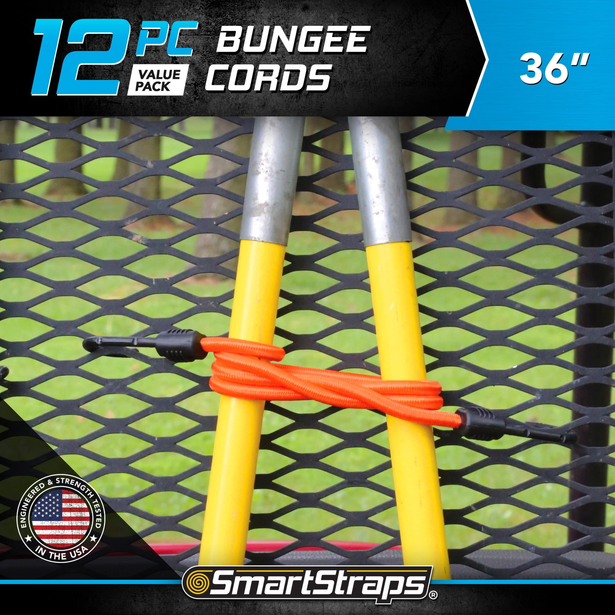 SmartStraps 12-Pack of 36in. Bungee Cords, Model# 694
