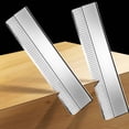 thumbnail image 2 of EXLEAF 2026 New 5Pcs Straight Razor Blades Stainless Steel Material Single Blade Razor Ripple Design Single Edge Razor Blades for Shaving, Grooming, Barbers Style, 2 of 7