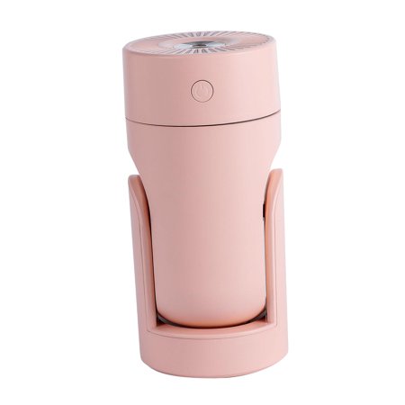 

Mini Air Humidifier Diffuser LED Lamp Adjustable Personal Pink