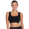 thumbnail image 3 of Puma Women's Sports Bra, 2-pack, Black and Grey, Small, 3 of 8