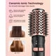 thumbnail image 5 of Cepillo para secador de pelo Mooqlizz, voluminizador giratorio 3 en 1, rosa y negro, 5 of 7