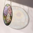 thumbnail image 4 of Stained Glass Window Hanging, Pink Purple Hydrangea Flowers Suncatcher for Doors Home Sun Catchers Decoration and Christmas, Mother's Day Birthday Gifts for Women, Men, and Mom,, 4 of 6